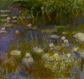 Yellow and Lilac Water Lilies Claude Monet Impressionism Flowers